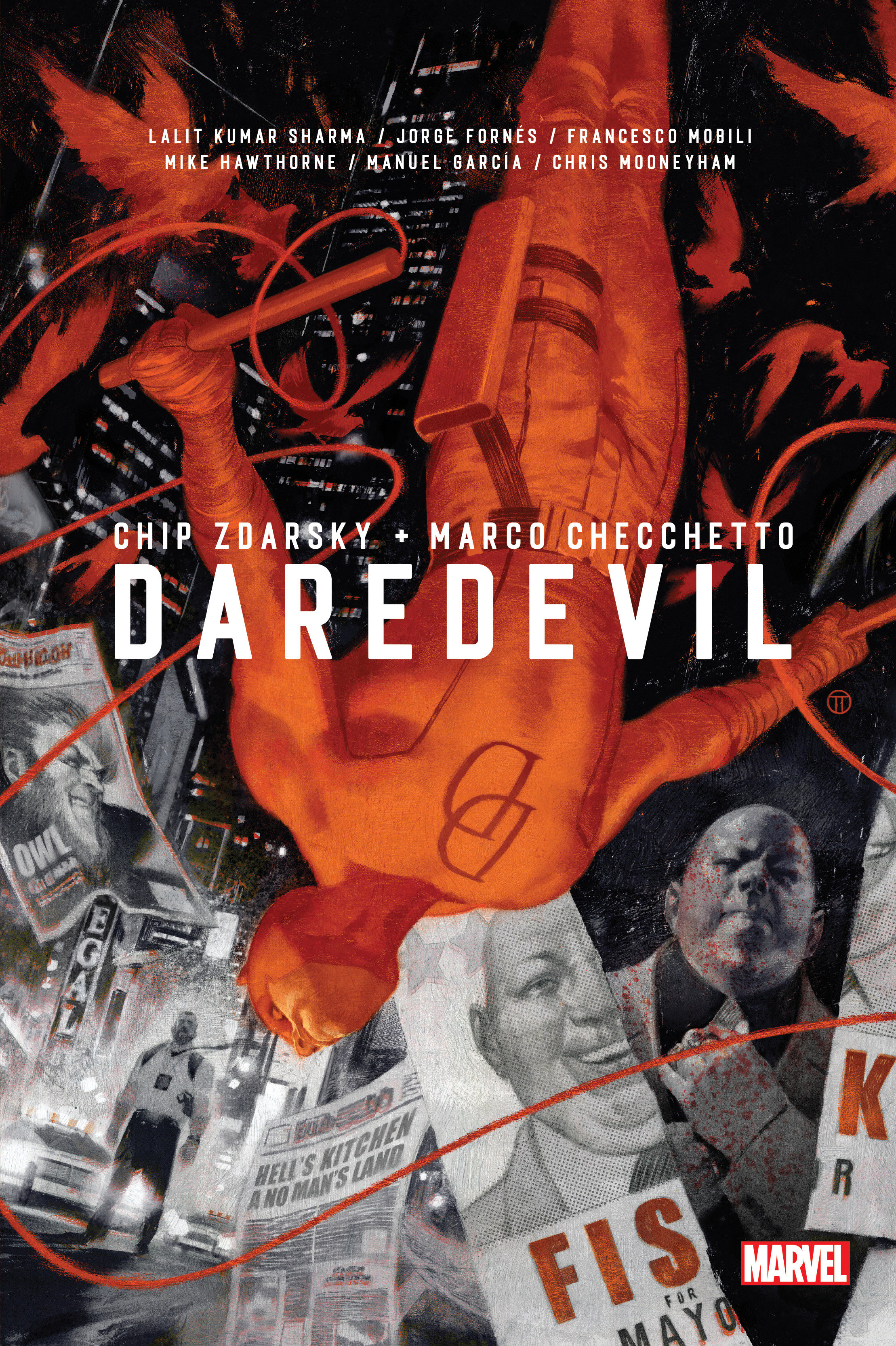 Daredevil by Chip Zdarsky Omnibus Vol. 1 Tedesco Cover by Chip Zdarsky