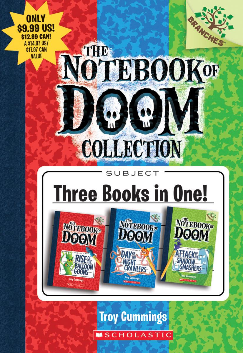 The Notebook of Doom (books 1-3) by Troy Cummings