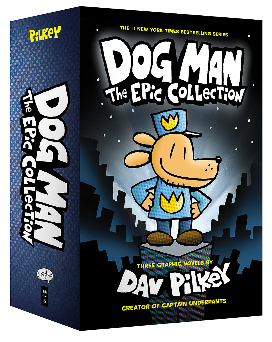 Dog Man: the Epic Collection: From the Creator of Captain Underpants (dog Man #1-3 Box Set) by Dav Pilkey