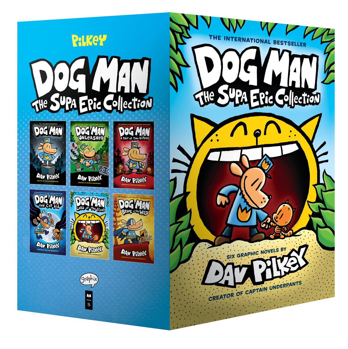 Dog Man: the Supa Epic Collection: From the Creator of Captain Underpants (dog Man #1-6 Box Set) by Dav Pilkey
