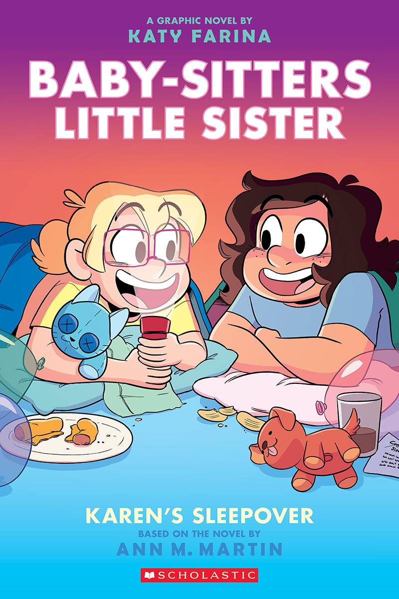 Karen's Sleepover: a Graphic Novel (baby-sitters Little Sister #8) by Ann M. Martin