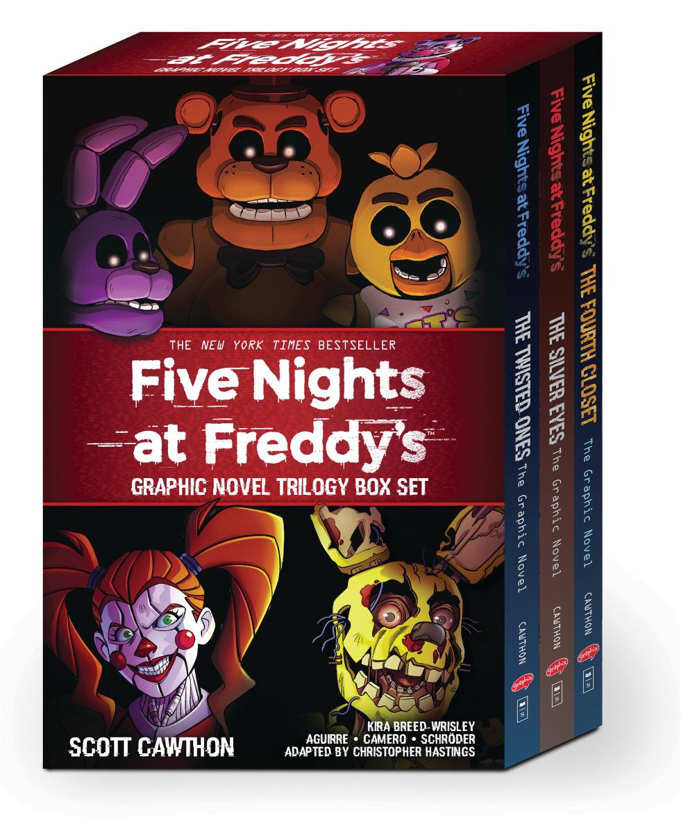 Five Nights at Freddy's Graphic Novel Trilogy Box Set by Scott Cawthon