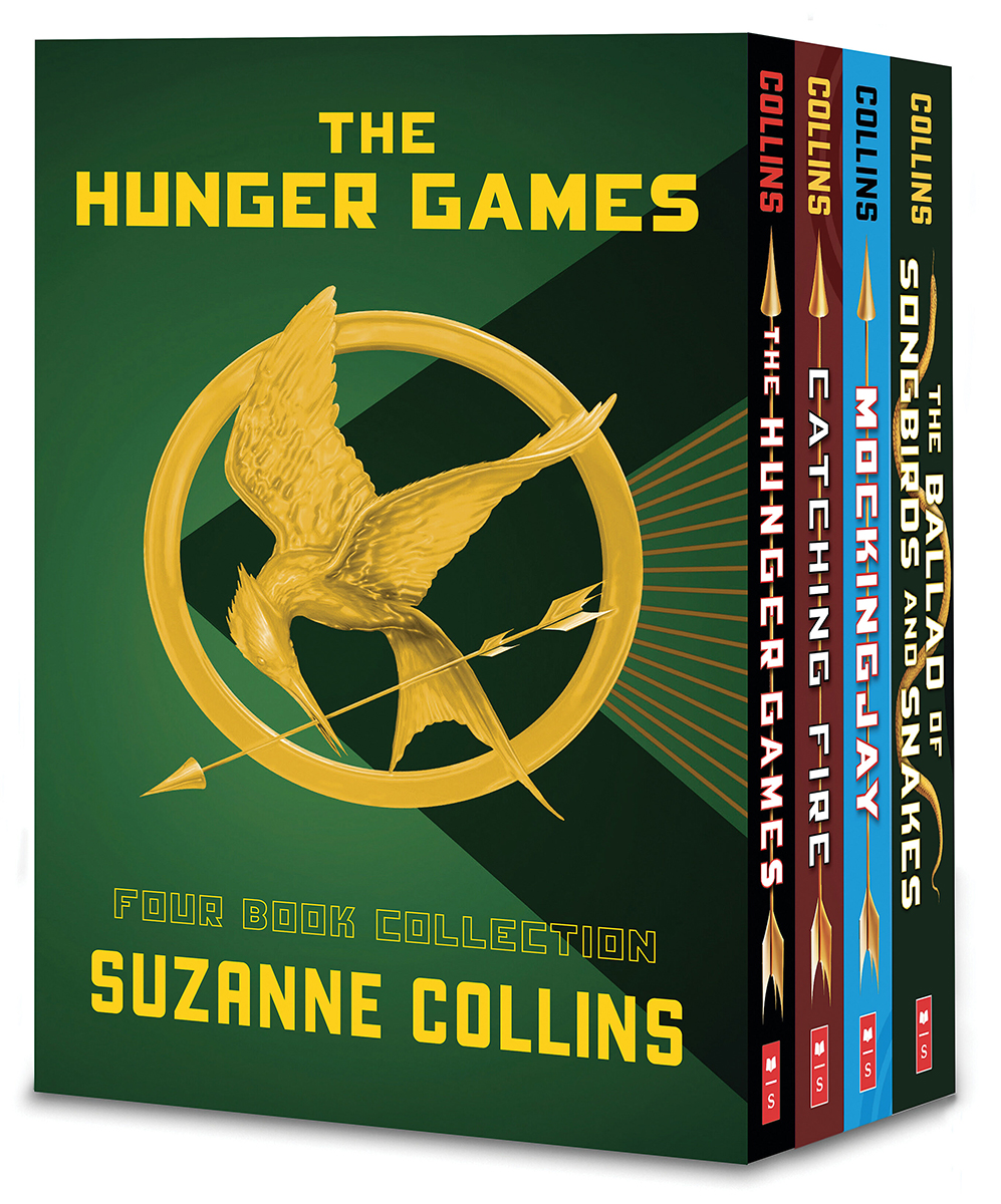 Hunger Games 4-book Paperback Box Set (the Hunger Games, Catching Fire, Mockingjay, the Ballad of Songbirds and Snakes)