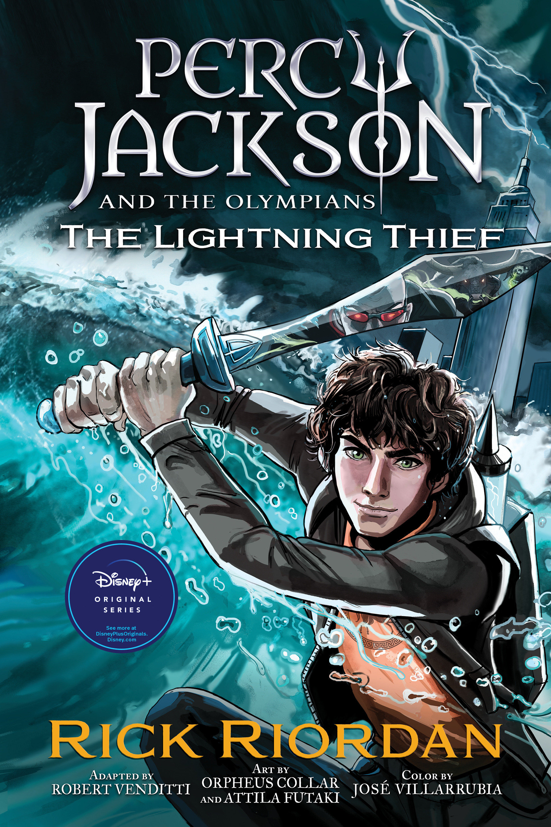 Percy Jackson and the Olympians: the Lightning Thief the Graphic Novel by Rick Riordan