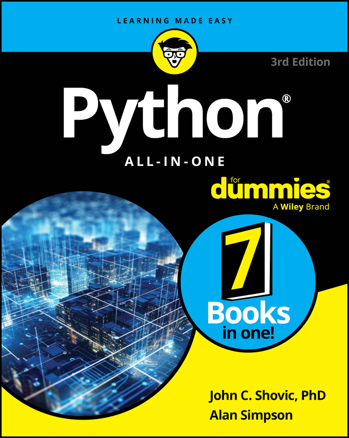 Python All-in-one for Dummies by John C. Shovic