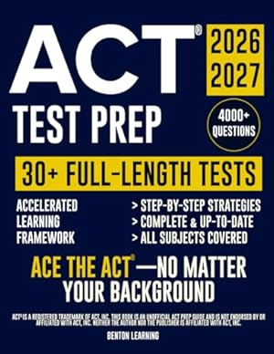 The Official ACT Prep and Subject Guides 2026-2027, Complete Set by ACT