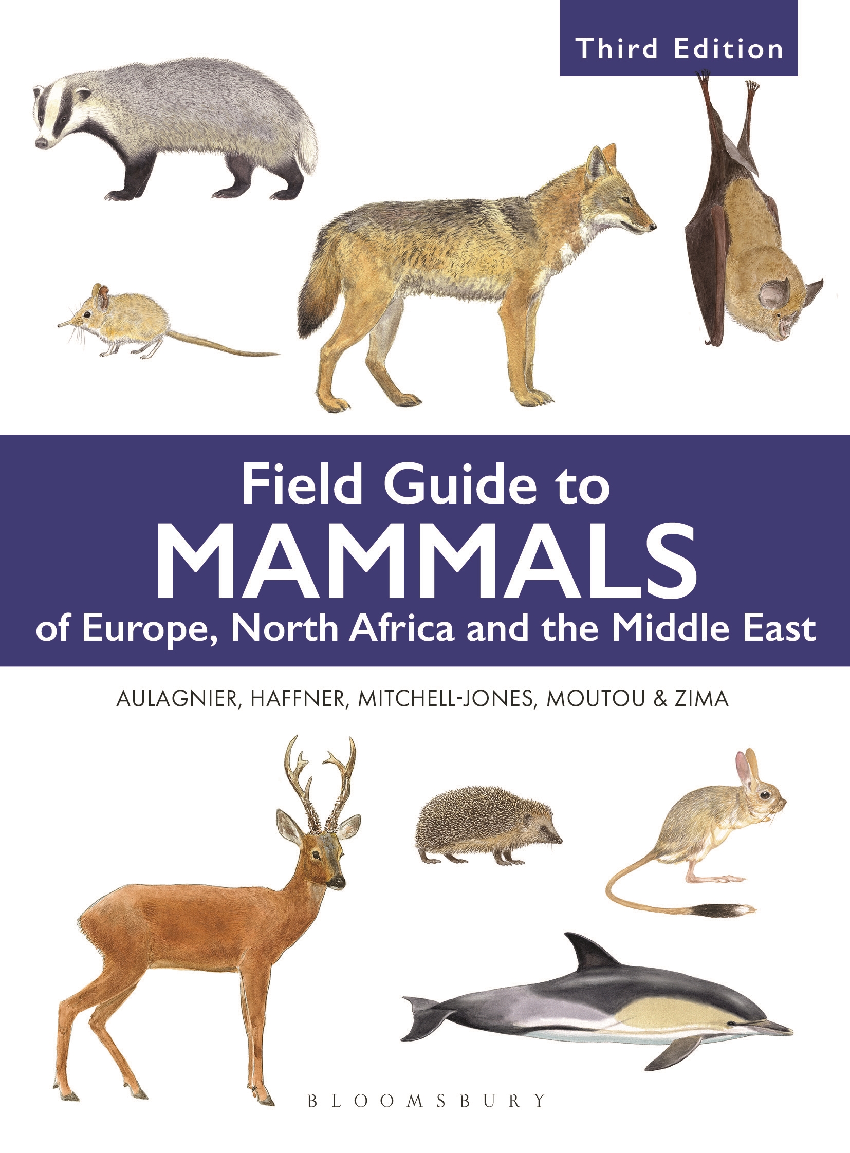 Field Guide to Mammals of Europe, North Africa and the Middle East by Stéphane Aulagnier