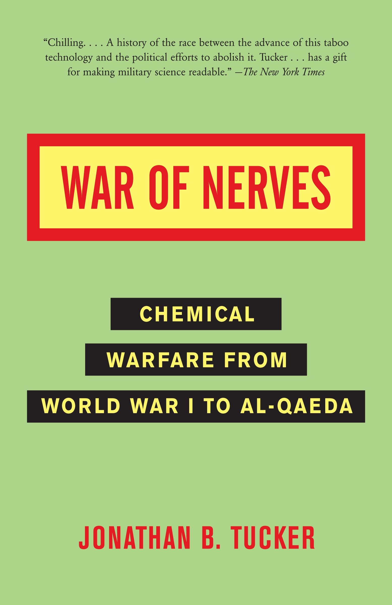 War of Nerves by Jonathan Tucker
