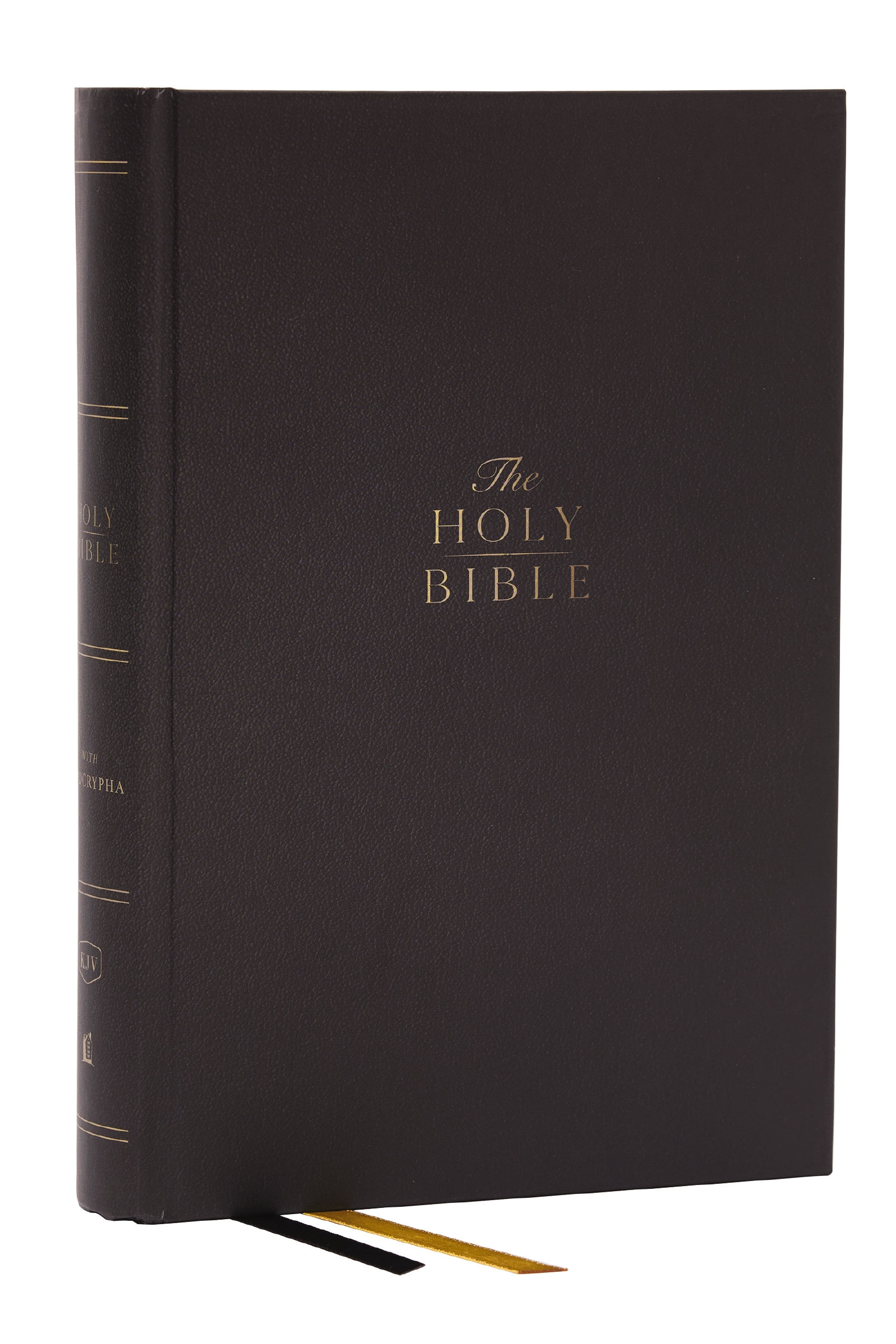 KJV Holy Bible With Apocrypha and 73,000 Center-column Cross References, Hardcover, Red Letter, Comfort Print: King James Version by Thomas Nelson