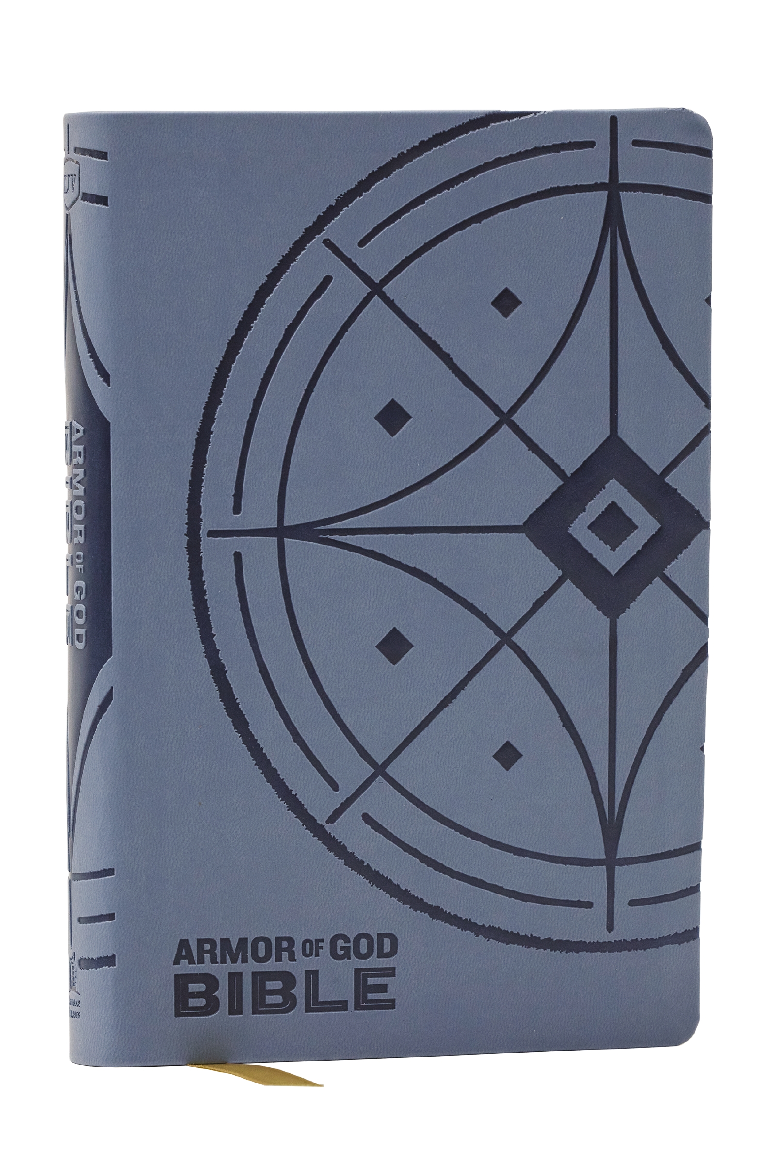 NKJV Armor of God Bible, Blue/gray Leathersoft (children’s Bible, Red Letter, Comfort Print, Holy Bible): New King James Version by Thomas Nelson