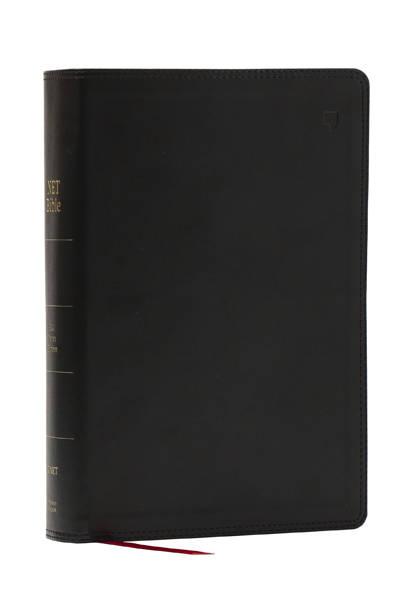 NET Bible, Full Notes Edition (NET Black Leathersoft, Comfort Print, Thumb Indexed) by Thomas Nelson