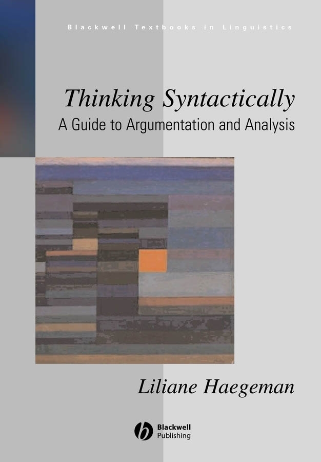 Thinking Syntactically by Liliane Haegeman