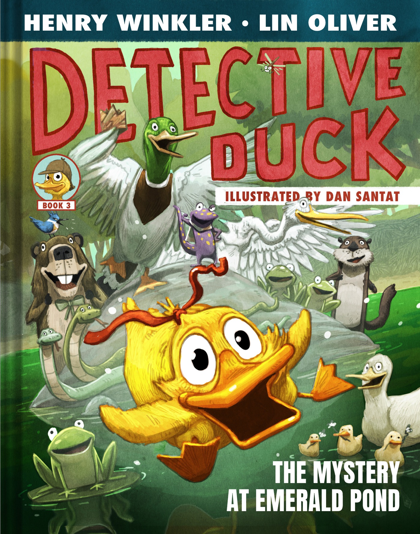 Detective Duck: the Mystery at Emerald Pond (detective Duck #3) by Henry Winkler