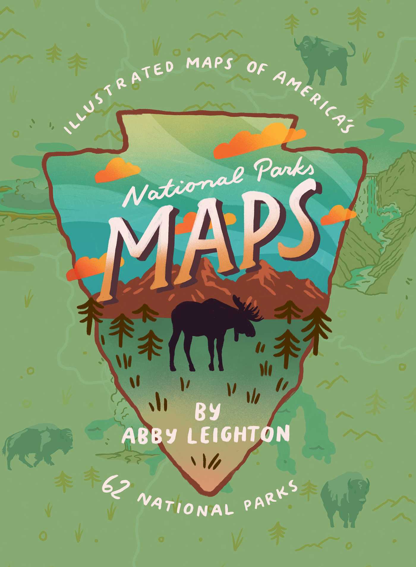 National Parks Maps by Abby Leighton