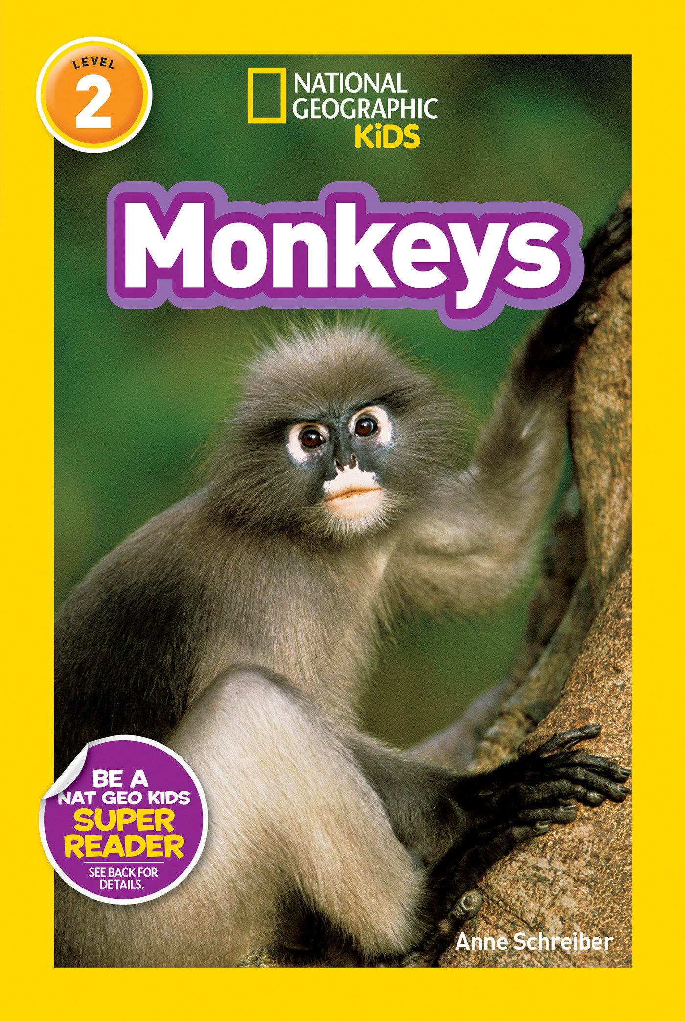 Monkeys (national Geographic Kids Readers, Level 2) by Anne Schreiber