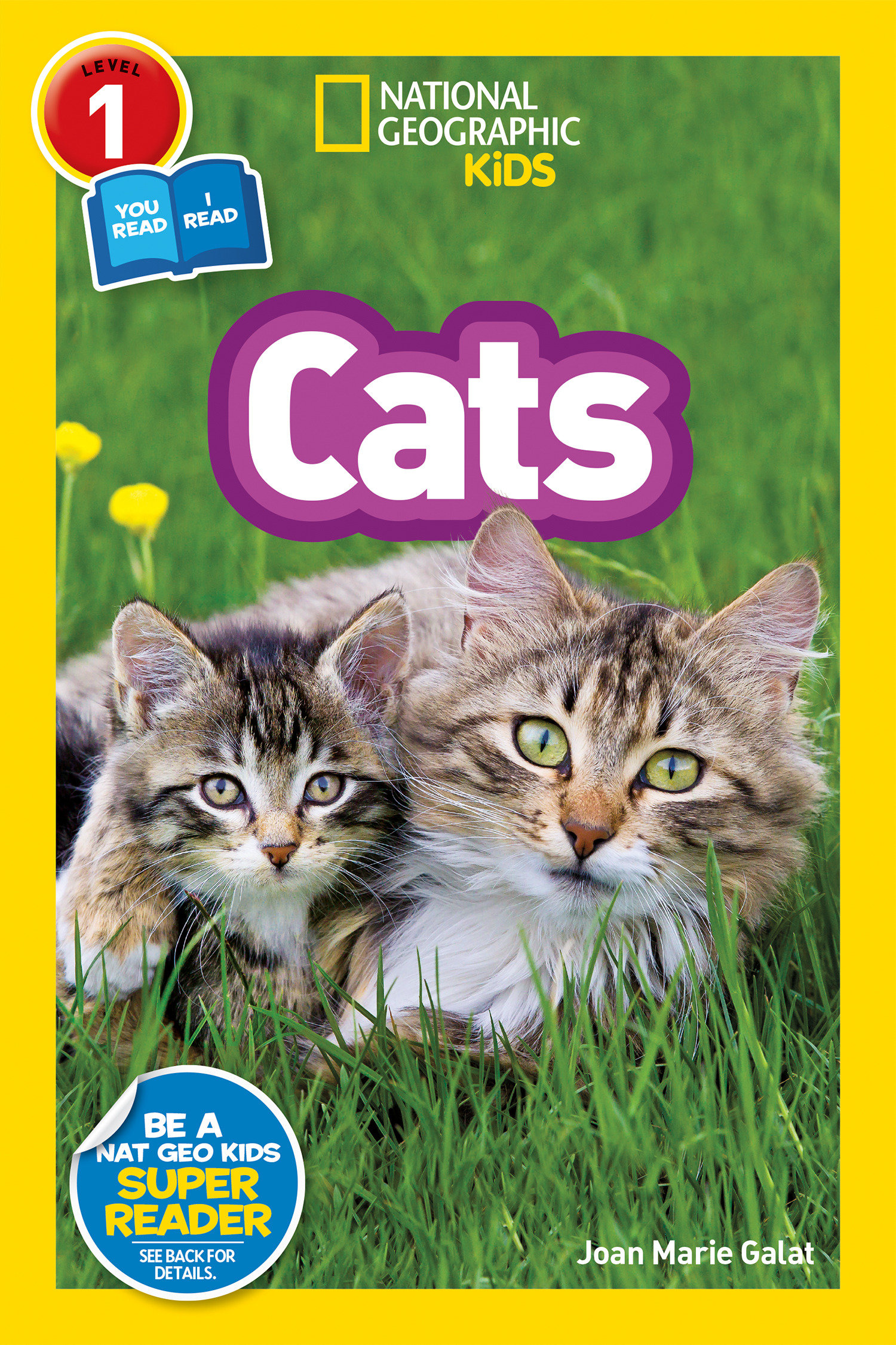 Cats (national Geographic Kids Readers, Level 1/co-reader) by Joan Marie Galat