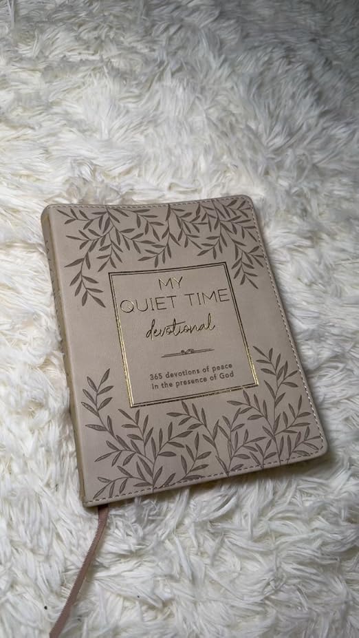 Devotional My Quiet Time Faux Leather by Christian Art Publishers