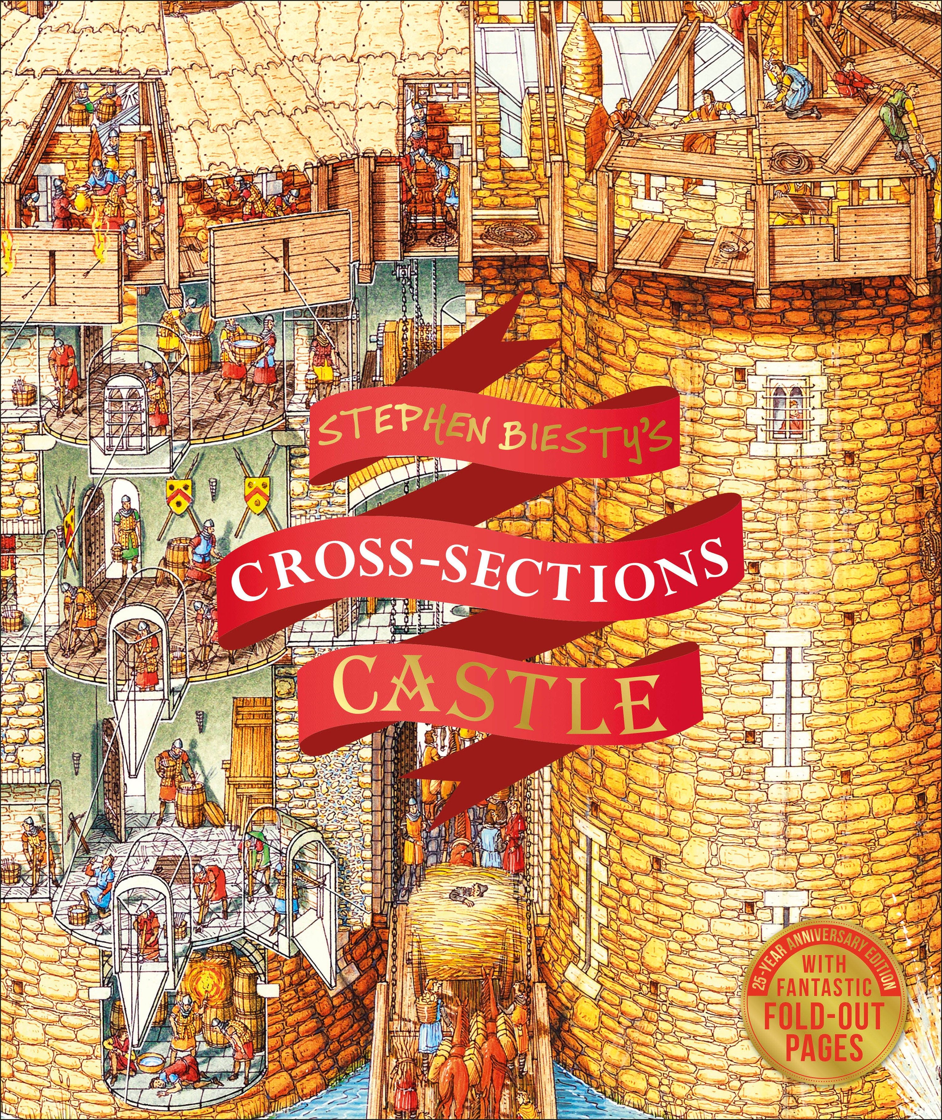 Stephen Biesty's Cross-sections Castle by Richard Platt