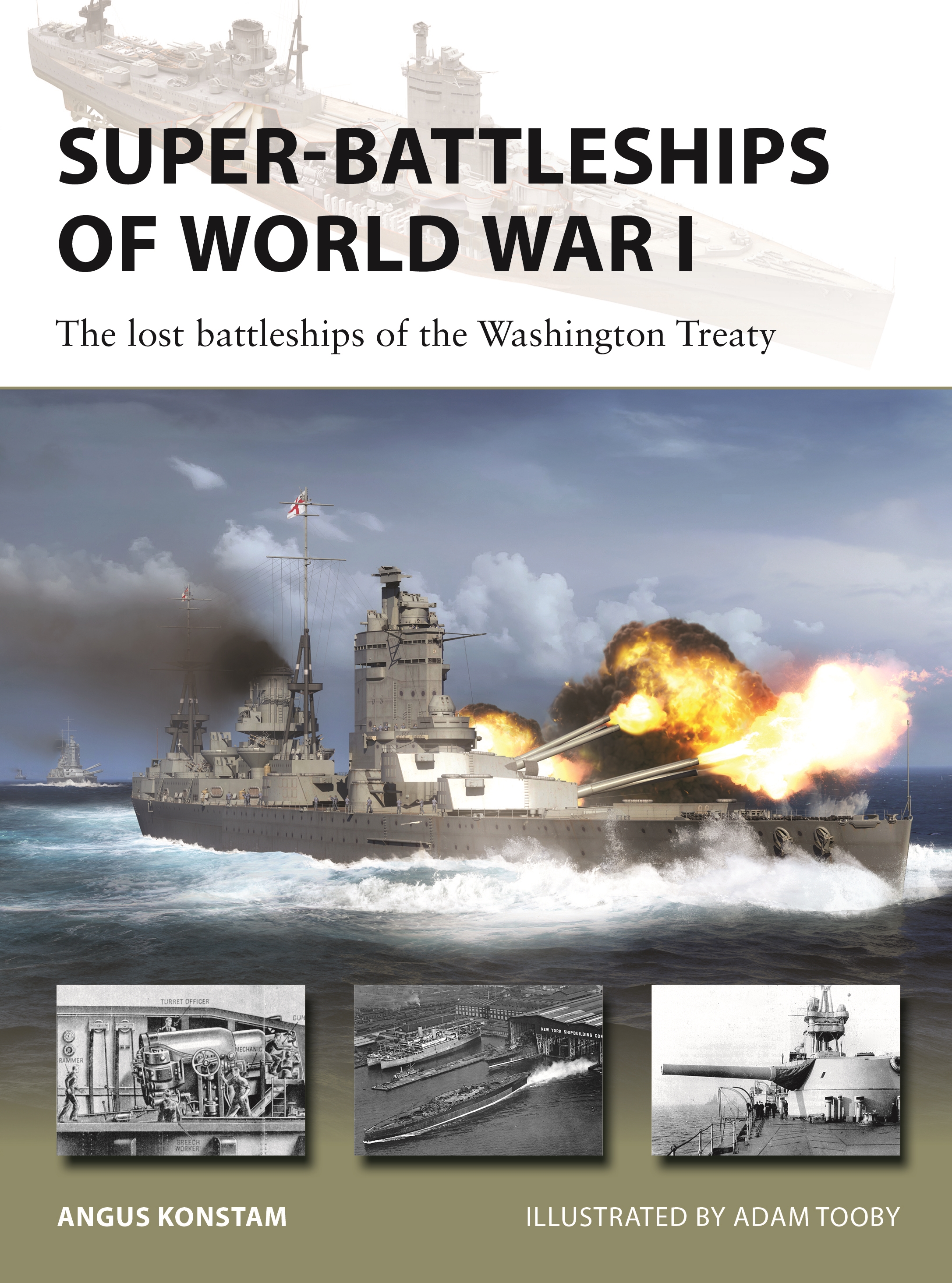 Super-battleships of World War I by Angus Konstam