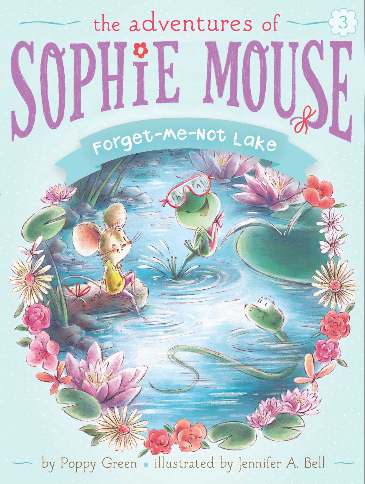 Forget-me-not Lake by Poppy Green