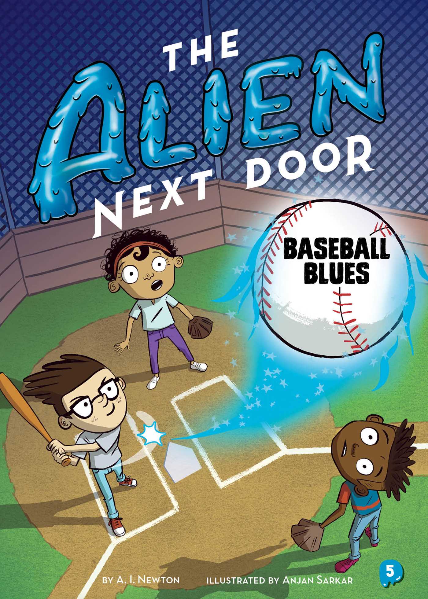 The Alien Next Door 5: Baseball Blues by A.I. Newton