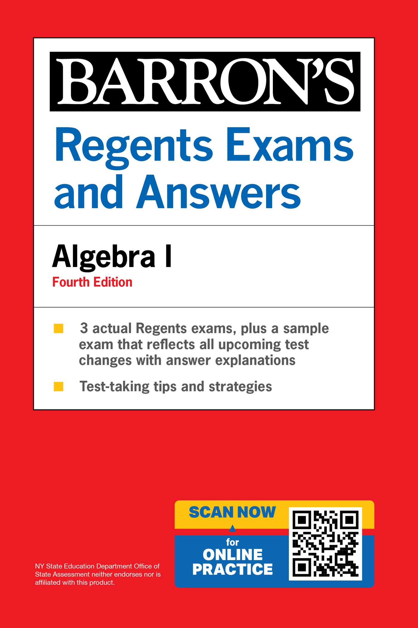 Regents Exams and Answers: Algebra I, Fourth Edition by Gary M. Rubinstein M.S.