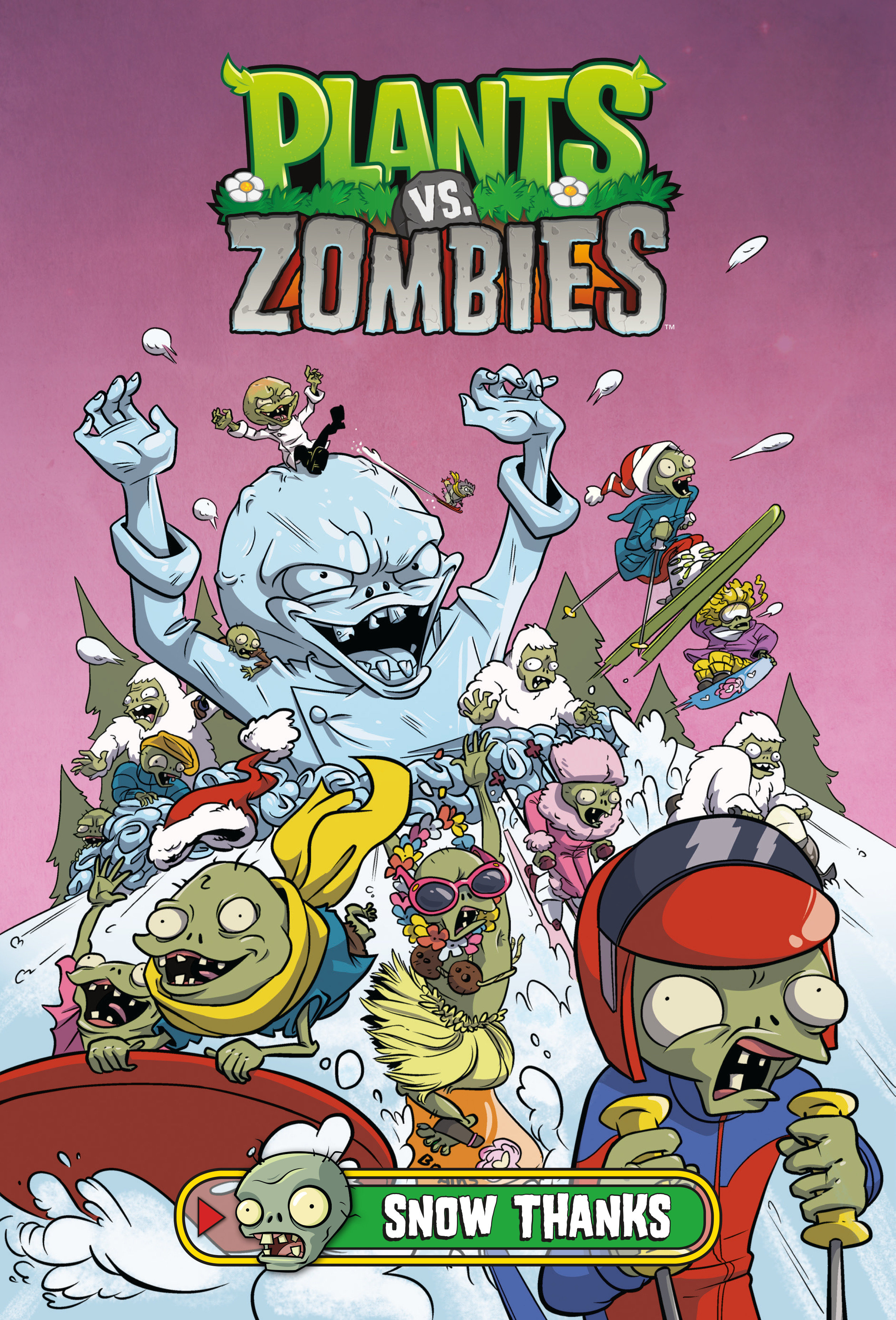 Plants Vs. Zombies Volume 13: Snow Thanks by Paul Tobin
