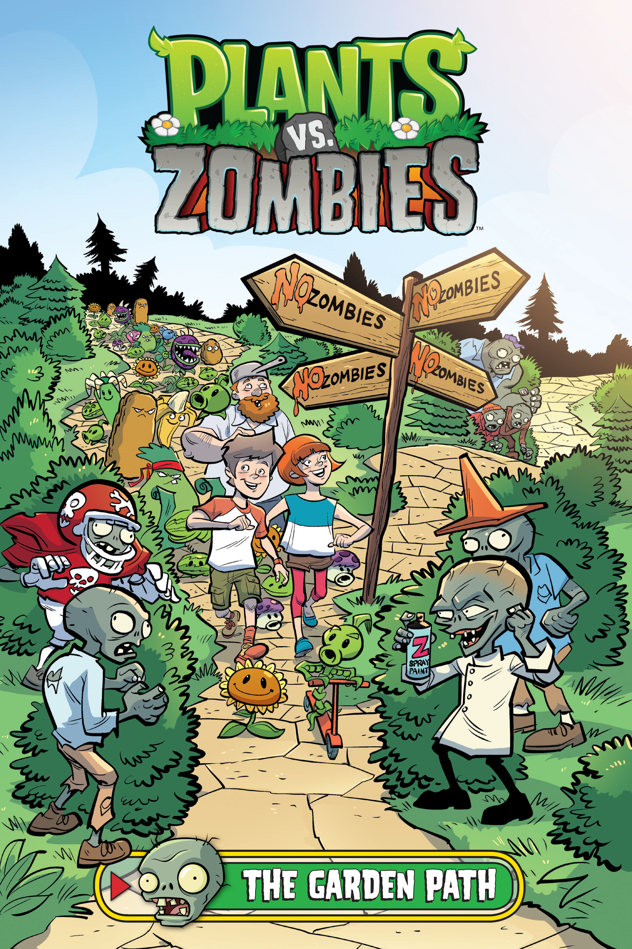 Plants Vs. Zombies Volume 16: the Garden Path by Paul Tobin