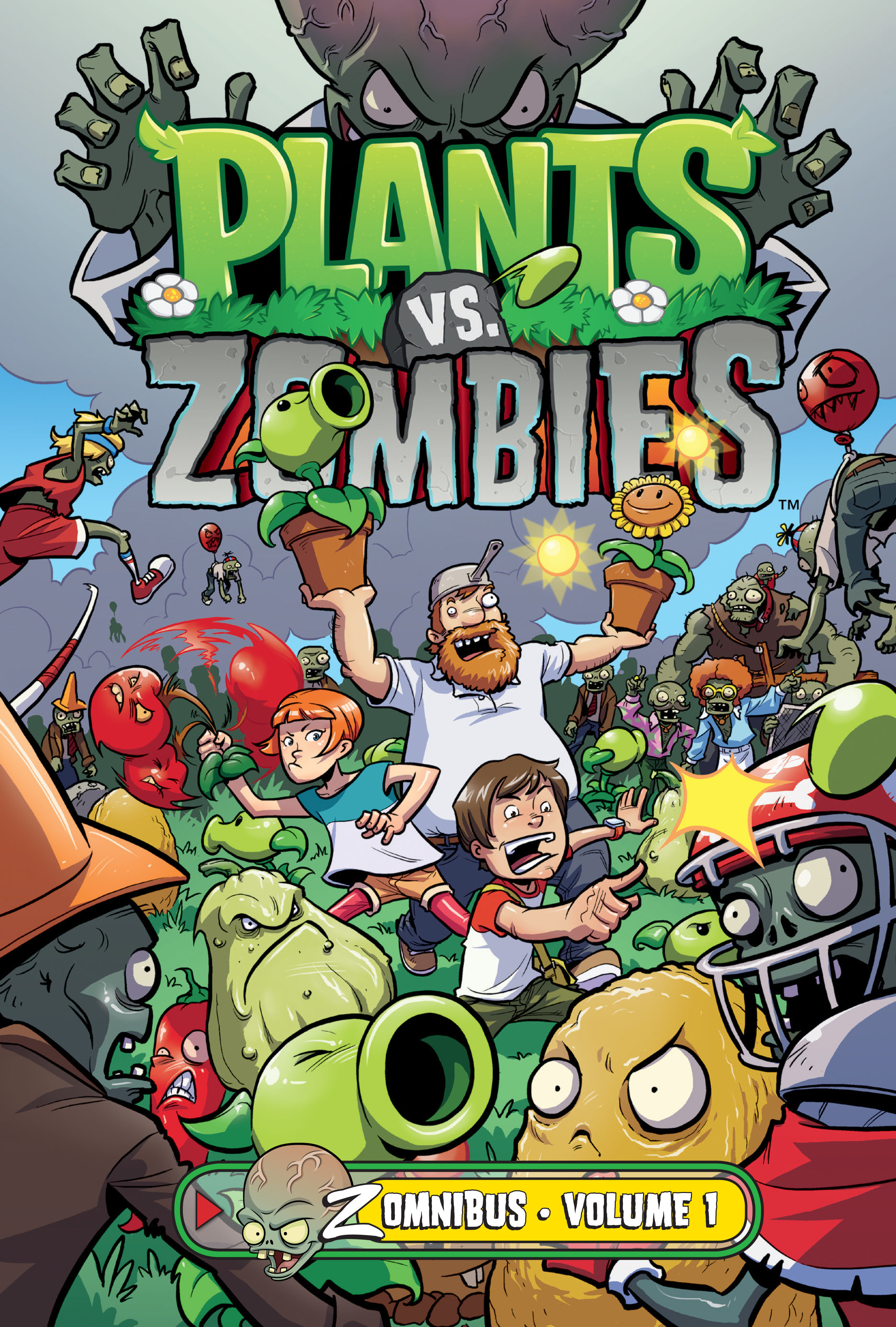 Plants Vs. Zombies Zomnibus Volume 1 by Paul Tobin