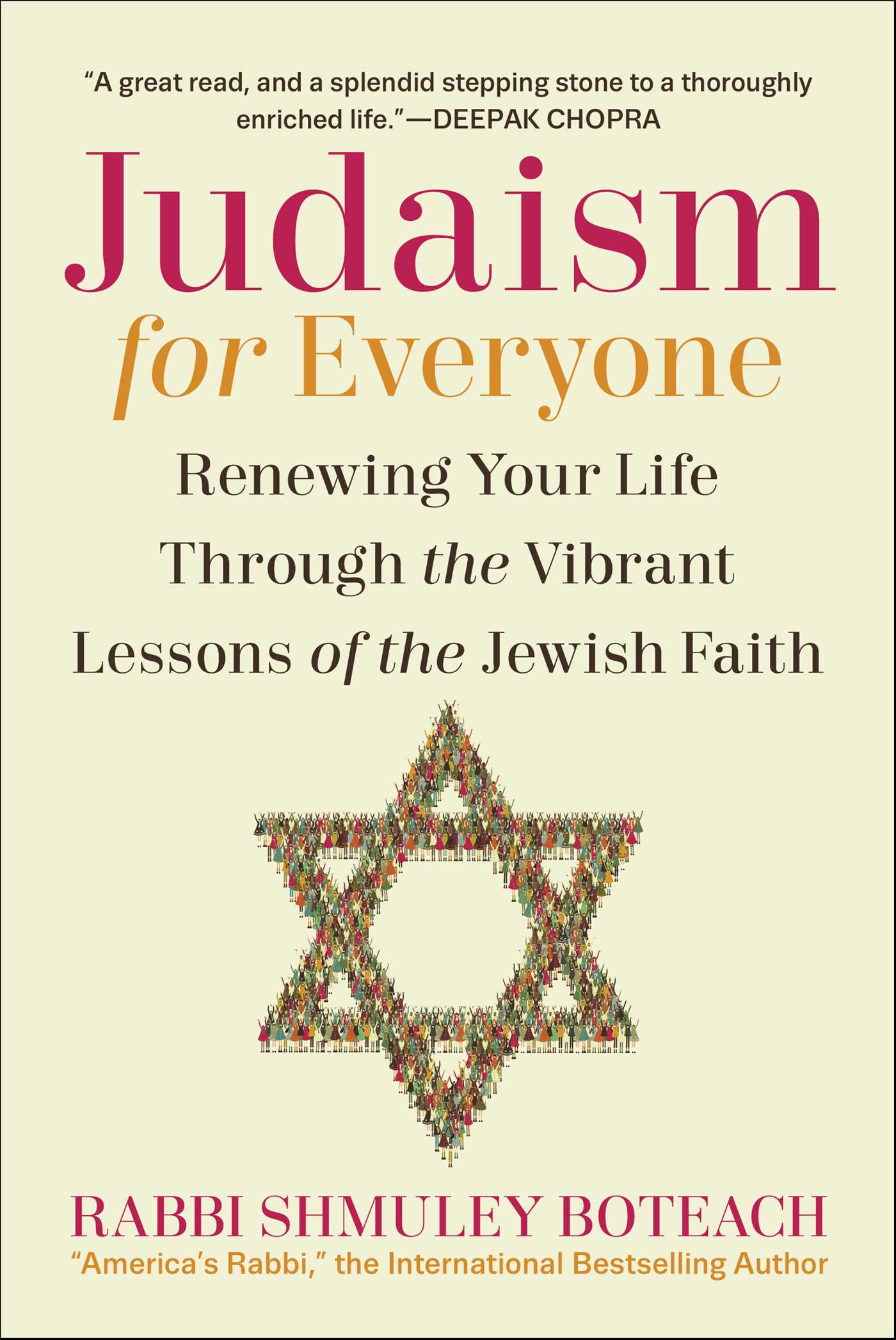 Judaism for Everyone by Shmuley Boteach