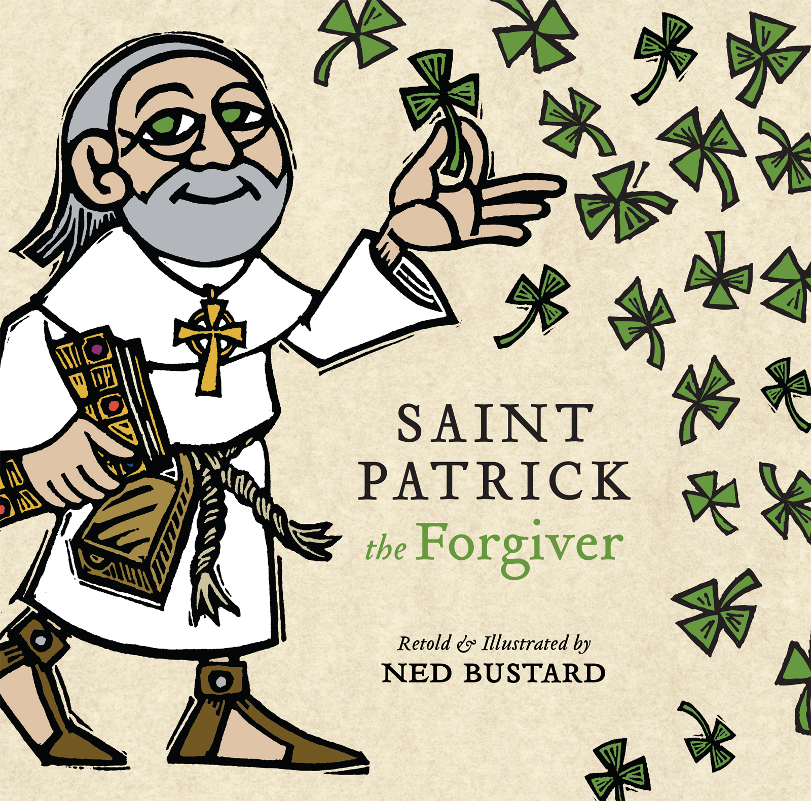 Saint Patrick the Forgiver by Ned Bustard