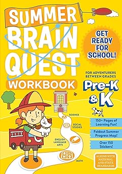 Summer Brain Quest: Between Grades Pre-k & K by Workman Publishing