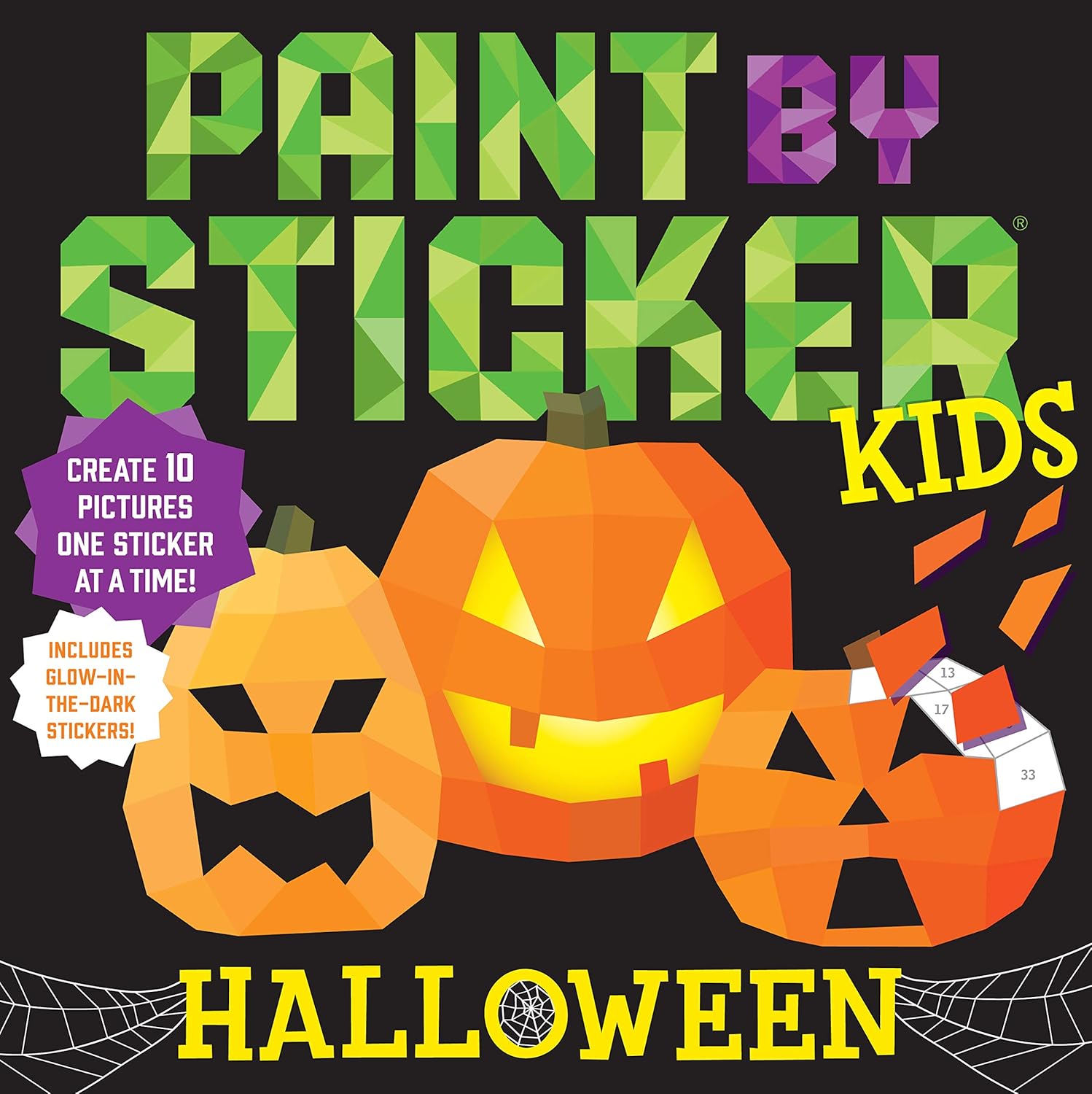 Paint by Sticker Kids: Halloween by Workman Publishing