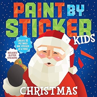 Paint by Sticker Kids: Christmas by Workman Publishing