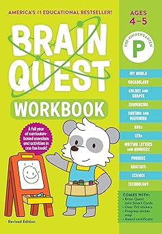 Brain Quest Workbook: Pre-k Revised Edition by Workman Publishing