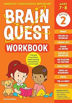 Brain Quest Workbook: 2nd Grade Revised Edition by Workman Publishing