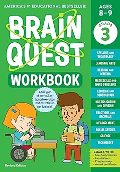 Brain Quest Workbook: 3rd Grade Revised Edition by Workman Publishing