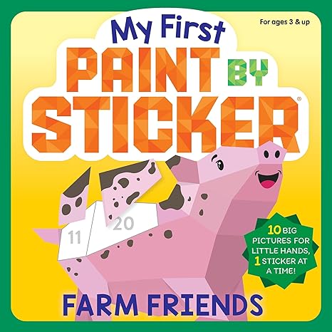 My First Paint by Sticker: Farm Friends by Workman Publishing