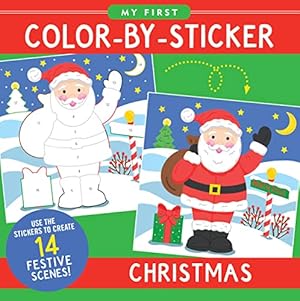 My First Paint by Sticker: Happy Christmas