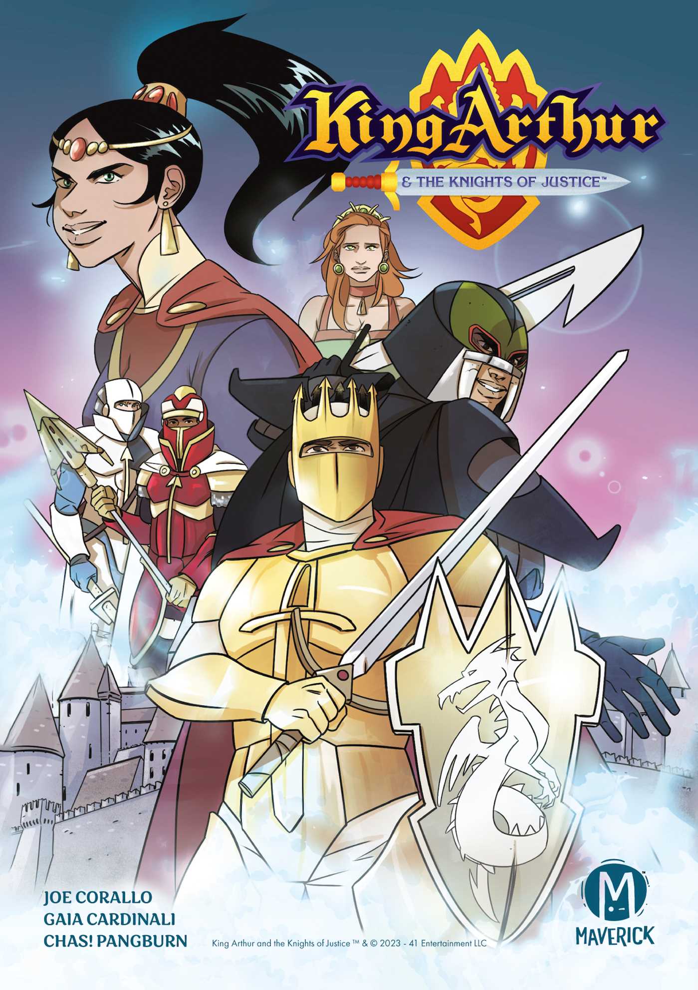 King Arthur and the Knights of Justice by Joe Corallo