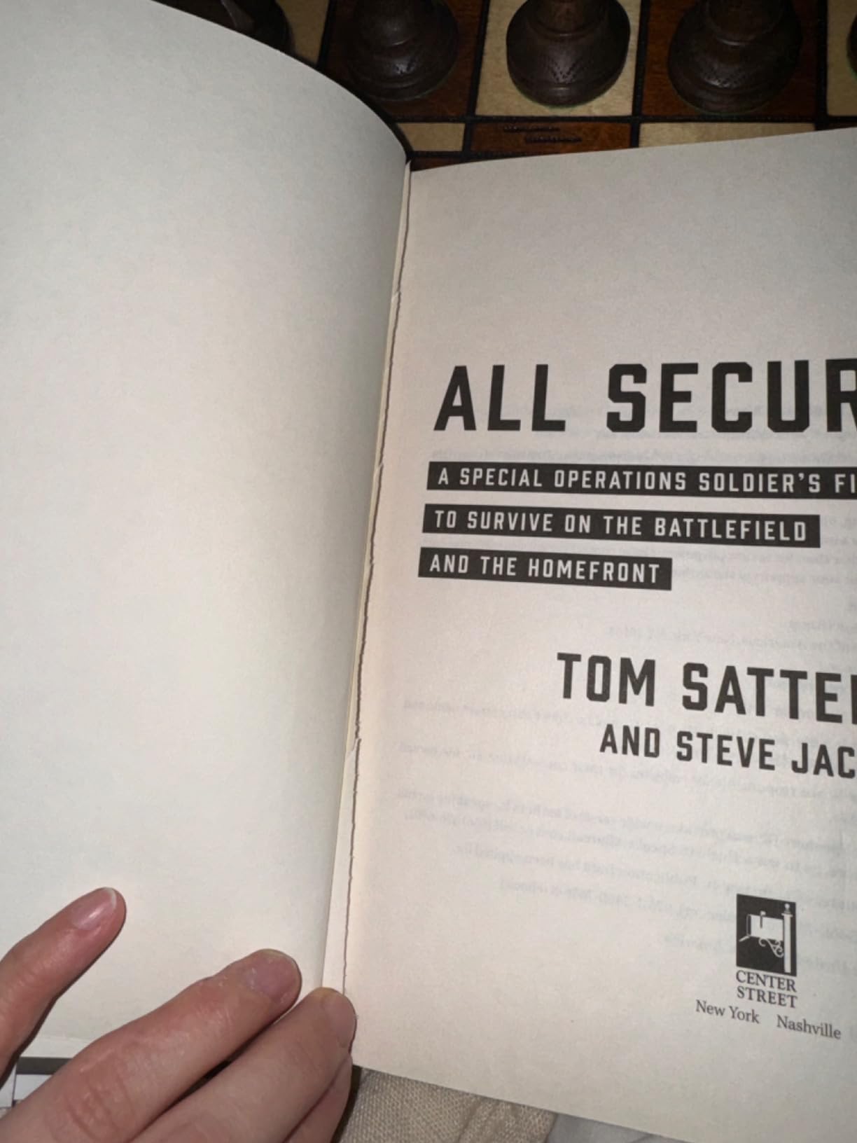 All Secure by Tom Satterly