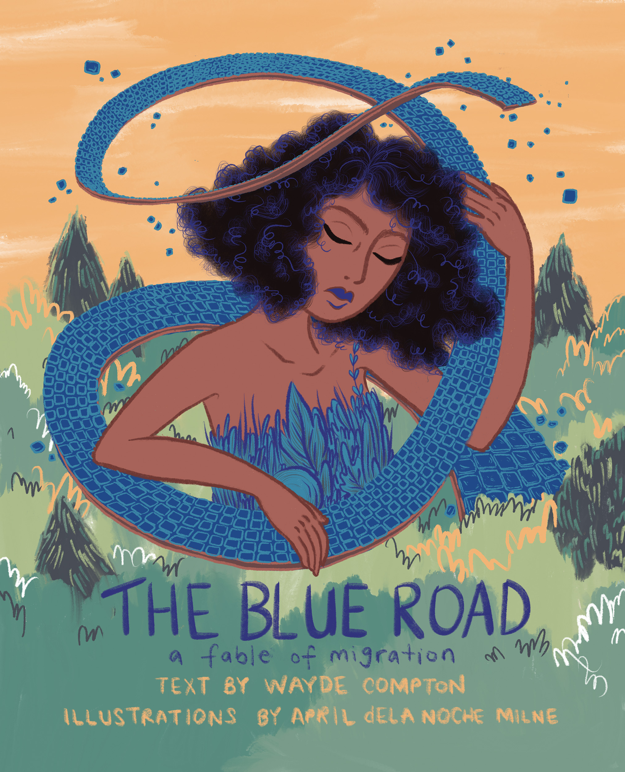 The Blue Road by Wayde Compton