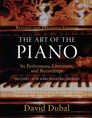 The Art of the Piano by David Dubal