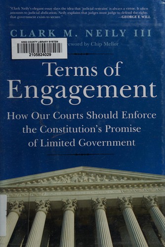 Terms of Engagement by Clark M. Neily III