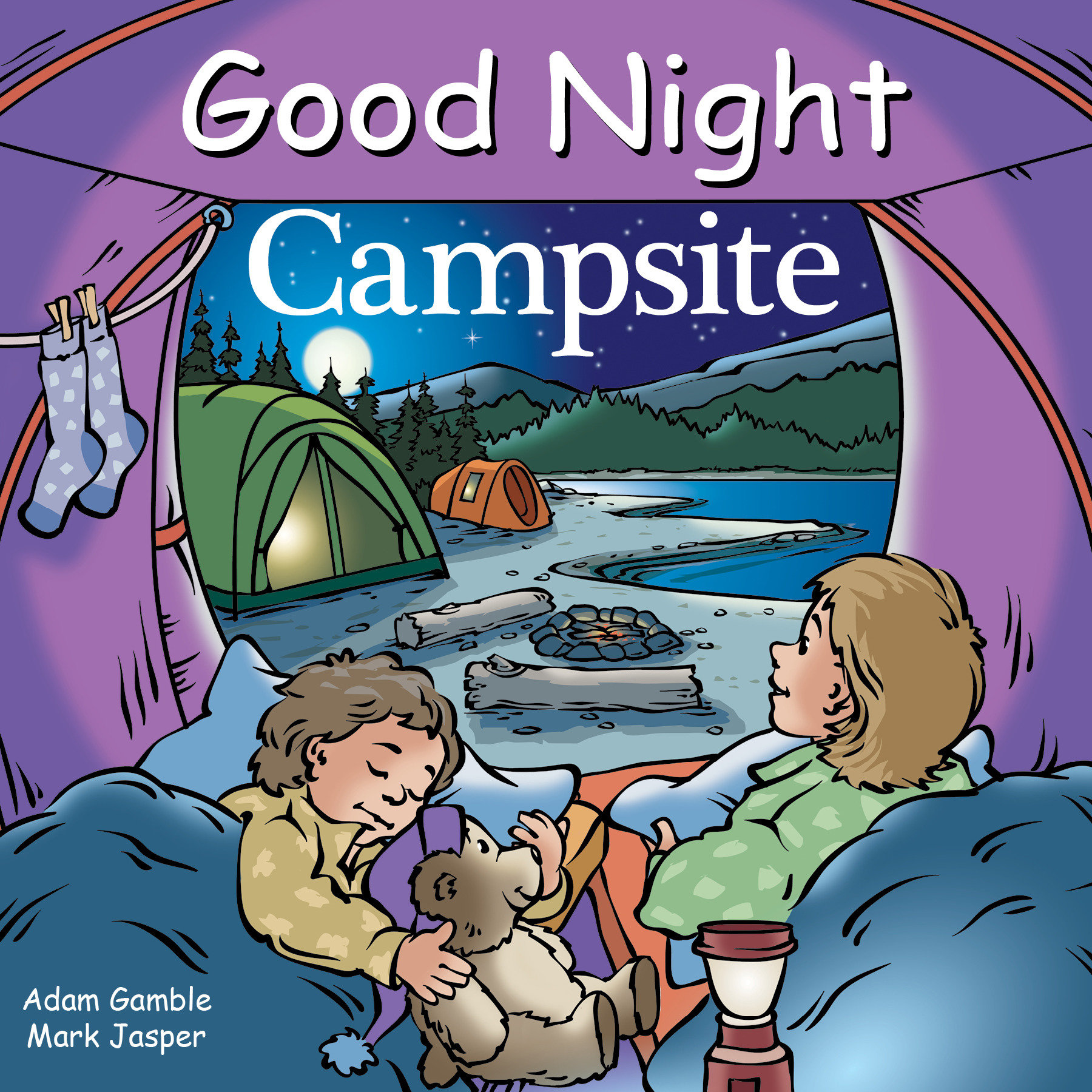 Good Night Campsite by Adam Gamble