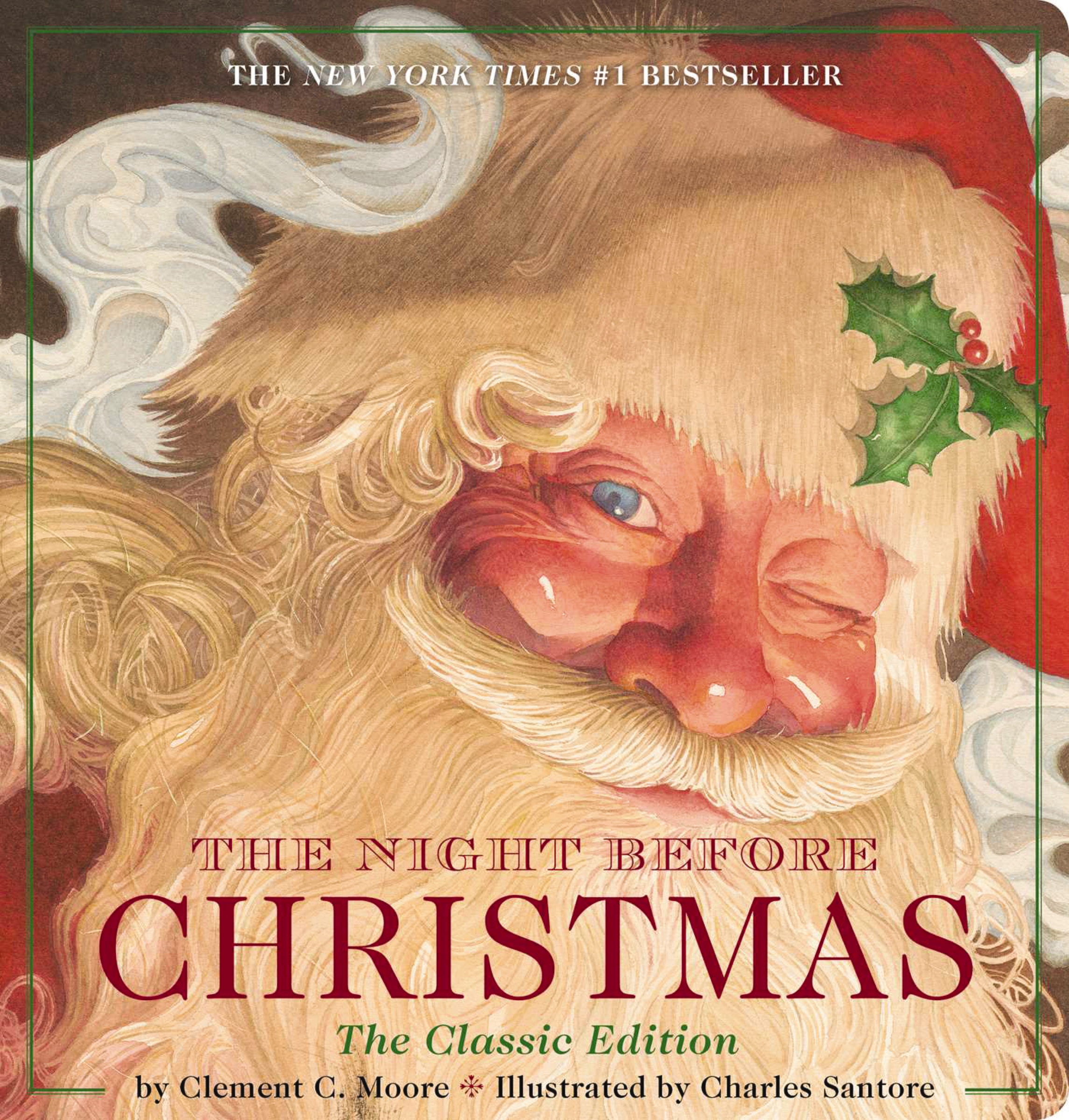 The Night Before Christmas Oversized Padded Board Book by Clement Moore