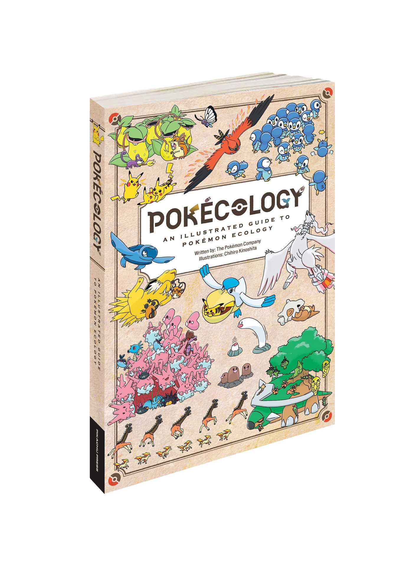 Pokécology an Illustrated Guide to Pokémon Ecology by Pikachu Press