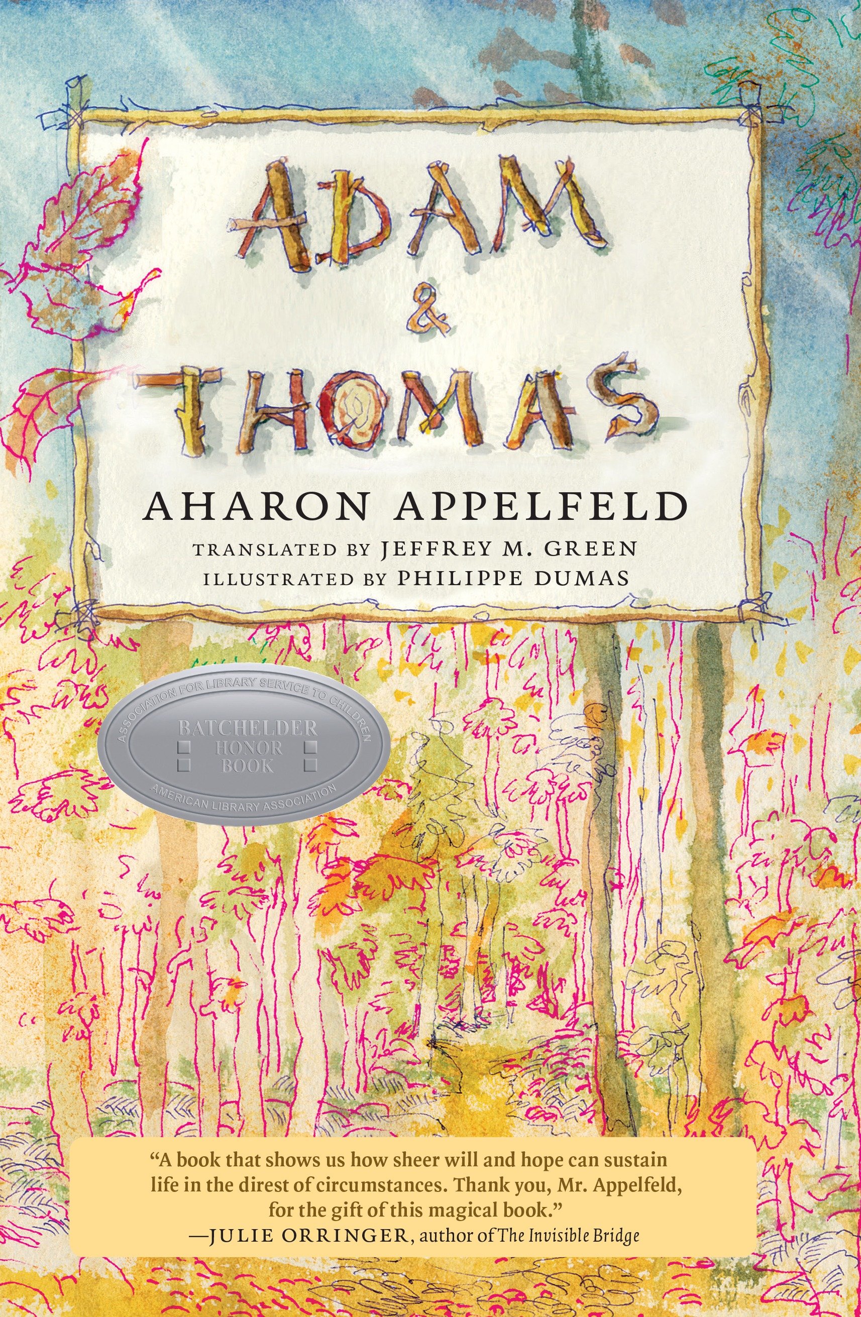 Adam and Thomas by Aharon Appelfeld