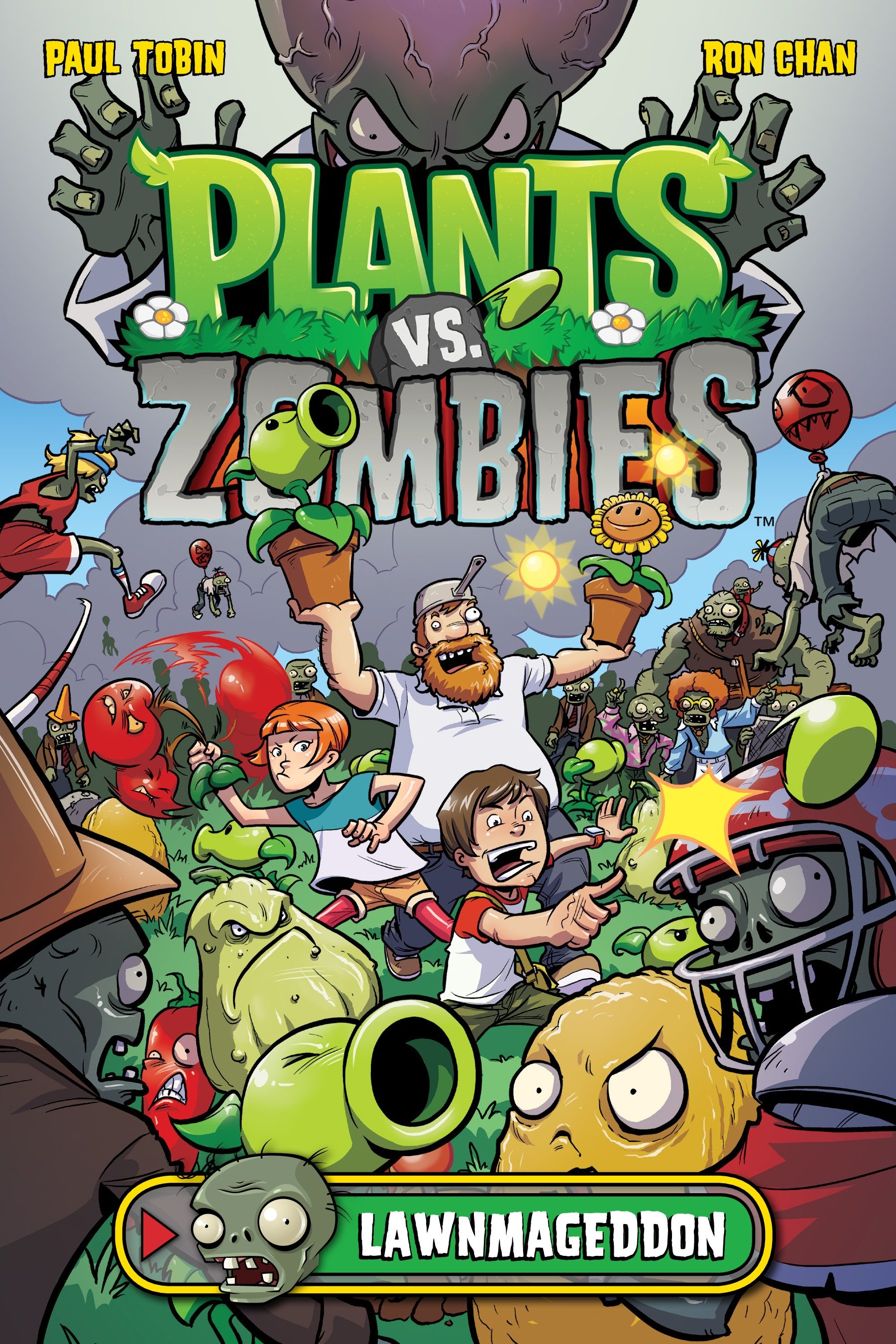 Plants Vs. Zombies Volume 1: Lawnmageddon by Paul Tobin