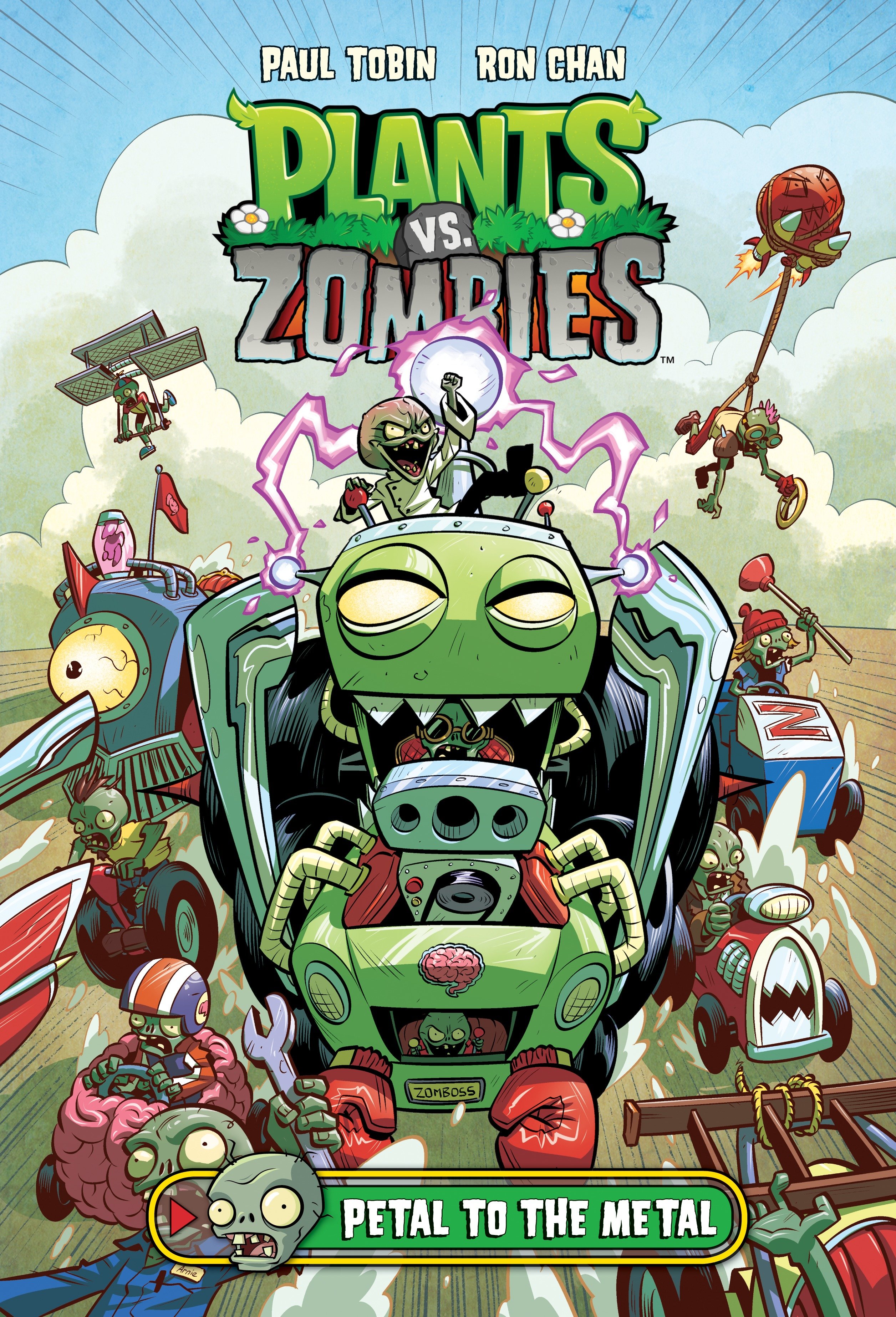 Plants Vs. Zombies Volume 5: Petal to the Metal by Paul Tobin